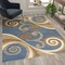 Flash Furniture Blue 5' x 7' Distressed Abstract Area Rug OKR-RG1100-57-BL-GG - alternate 1